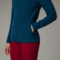 The North Face - W 100 Glacier Full Zip Midnight Petrol