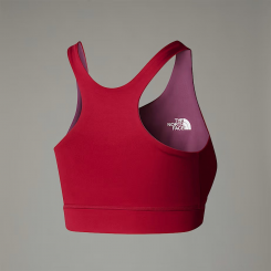 The North Face - W Flex Reversible Bra Beetroot/Midnight Mauve