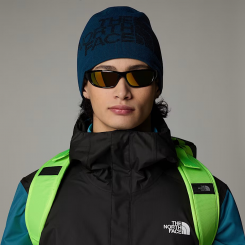 The North Face - Σκούφος Reversible Highline Beanie Midnight Petrol
