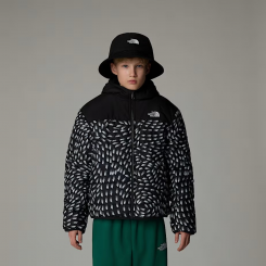 The North Face - Παιδικό Reversible Shasta Full Zip Hooded Jacket Tnf Black Vector Field