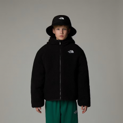 The North Face - Παιδικό Reversible Shasta Full Zip Hooded Jacket Tnf Black Vector Field