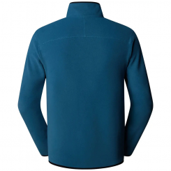 The North Face - Glacier 1/4 Zip Fleece Embr Mallard Blue