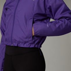 The North Face - W Crop Quest Jacket Peak Purple