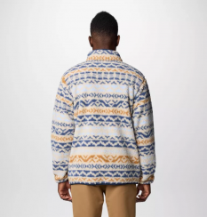 Columbia - Rugged Ridge Half Snap Fleece Dark Stone/Dark Mtn Madras Multi