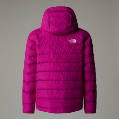 The North Face - Girl's Reversible Perrito Hooded Jacket Deep Mulberry