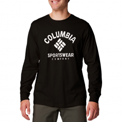 Columbia - Rockaway River Graphic Graphic LS Tee B...