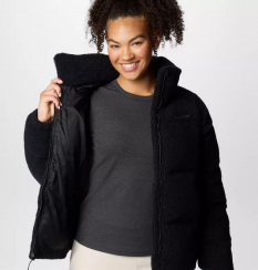 Columbia - W Puffect Sherpa Jacket Black