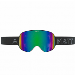 Matt - Scale Ski Google Mask Cyborg Green