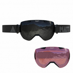 Matt - Synchro Ski Google Mask Detective Blk-Black