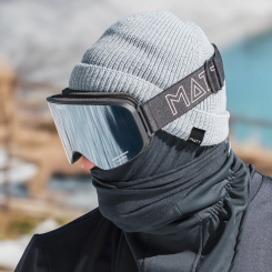 Matt - Scale Ski Google Mask Black