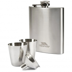 Trespass - Dramcask Hip Flask Sliver 200 ml