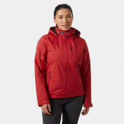 Helly Hansen - W Crew Hooded Midlayer Jacket 2.0 Red