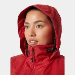 Helly Hansen - W Crew Hooded Midlayer Jacket 2.0 Red