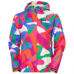 Helly Hansen - W Loke Print Jacket Dragon Fruit JB...