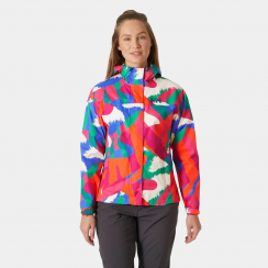 Helly Hansen - W Loke Print Jacket Dragon Fruit JBP Aop