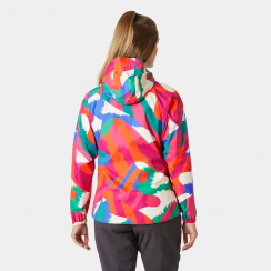 Helly Hansen - W Loke Print Jacket Dragon Fruit JBP Aop