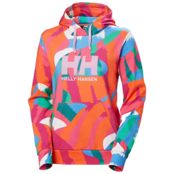 Helly Hansen - W HH Logo Hoodie Graphic JPB AOP