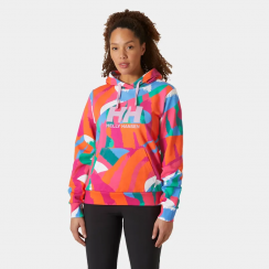 Helly Hansen - W HH Logo Hoodie Graphic JPB AOP