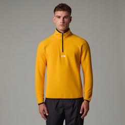 The North Face - Glacier 1/4 Zip Fleece Embr Summit Gold