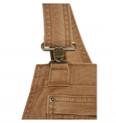 Carhartt - Rugged Flex Canvas Bib Overall Brown