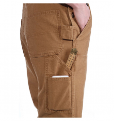 Carhartt - Rugged Flex Canvas Bib Overall Brown