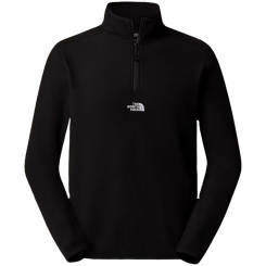 The North Face - Glacier 1/4 Zip Fleece Embr Black