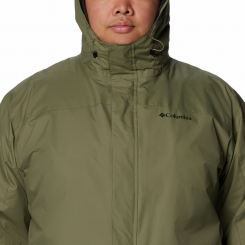 Columbia - Tunnel Falls II Interchange Jacket Stone Green Plus Size