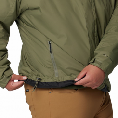 Columbia - Tunnel Falls II Interchange Jacket Stone Green Plus Size