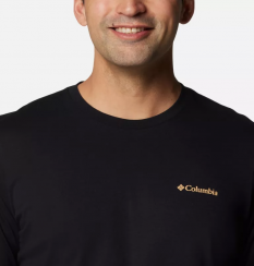 Columbia - CSC Seasonal Logo Ls Tee Black/Peaked Badge