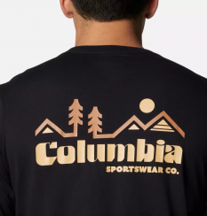 Columbia - CSC Seasonal Logo Ls Tee Black/Peaked Badge