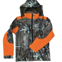 Ergoline - Shoftshell Jacket Φυλλωσιά Με Πορτοκαλί...