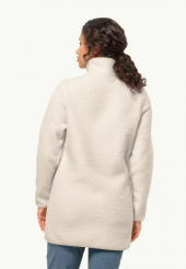 Jack Wolfskin - W High Curl Coat Panna Cotta