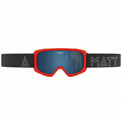 Matt - Junior Quark Ski Goggle Red/Black
