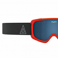Matt - Junior Quark Ski Goggle Red/Black