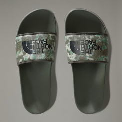 The North Face - M Base Camp Slide III Military Olive Stippled Camo Print-TNF Black