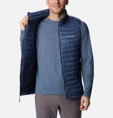 Columbia - Powder Pass Hybrid Vest Navy