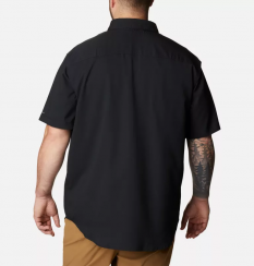 Columbia - Utilizer II Solid Short Sleeve Shirt Black Υπερμέγεθος