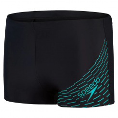 Speedo - Medley Logo Aquashort Black/Green
