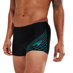 Speedo - Medley Logo Aquashort Black/Green