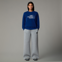 The North Face - W Drew Peak Light Crew Estate Blue/White Dune