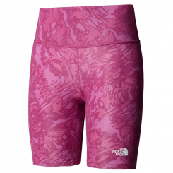 The North Face - W Flex 8 In Tight Aop Cyber Berry Waterfall Print
