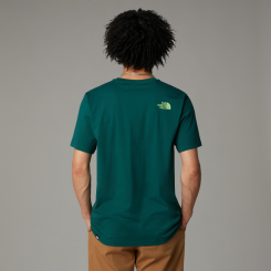 The North Face - M S/S Easy Tee Deep Nori/Meta Lime
