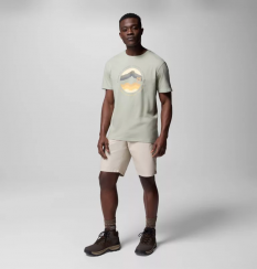 Columbia - Path Lake™ Graphic Tee II Safari/Circular Linescape
