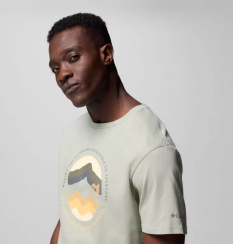 Columbia - Path Lake™ Graphic Tee II Safari/Circular Linescape