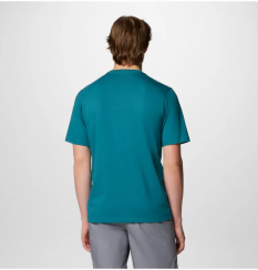 Columbia - M CSC Basic Logo Short Sleeve River Blue/CSC Branded