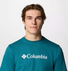 Columbia - M CSC Basic Logo Short Sleeve River Blue/CSC Branded