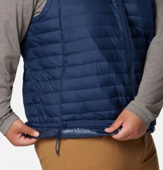 Columbia - Γιλέκο Silver Falls™ II Vest Collegiate Navy Υπερμέγεθος