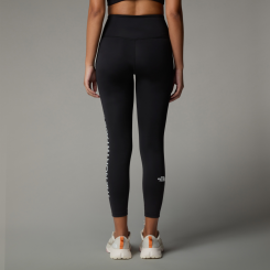The North Face - W Flex 25 In Tight C/O Graphic Tnf Black