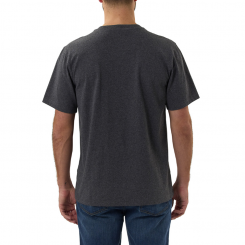 Carhartt - Relaxed Fit Heavyweight Short Sleeve Logo Graphic Carbon Heather