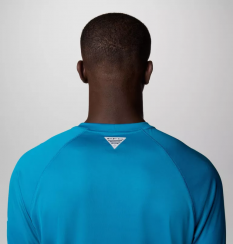 Columbia - Terminal Tackle Ls Shirt Blue Echo/White Logo